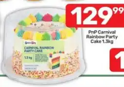 Pick n Pay PnP Carnival Rainbow Party Cake offer