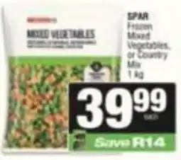 SuperSpar SPAR Frozen Mixed Vegetables offer