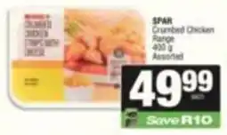 SuperSpar SPAR Crumbed Chicken Range Assorted offer
