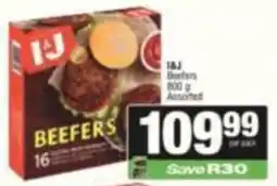 SuperSpar I&J Beefers Assorted offer
