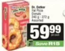 SuperSpar Dr. Oetker Ita Pizza Donuts Assorted offer