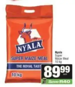 SuperSpar Nyala Super Maize Meal offer