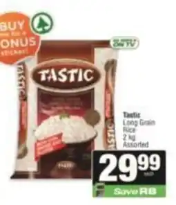 SuperSpar Tastic Long Grain Rice Assorted offer
