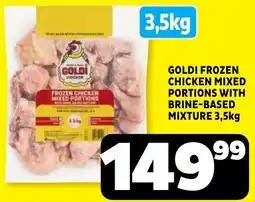 Usave Goldi Frozen Chicken Mixed Portions offer