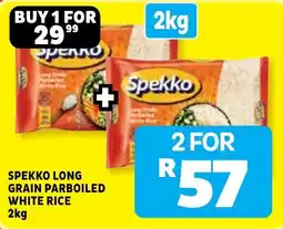 Usave Spekko Long Grain Parboiled White Rice offer