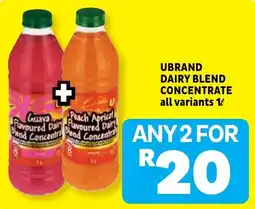 Usave UBRAND DAIRY BLEND CONCENTRATE offer