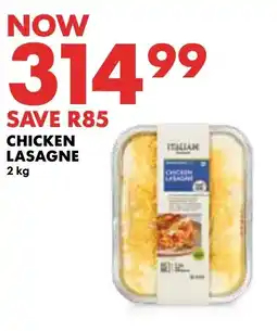 Woolworths Italian Chicken Lasagne offer