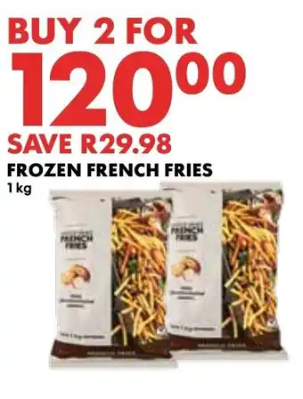 Woolworths Frozen French Fries offer