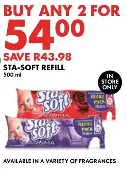 Woolworths Sta-Soft Refill offer