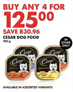 Woolworths Cesar Dog Food offer
