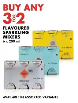 Woolworths Flavoured Sparkling Mixers offer