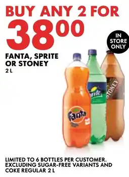 Woolworths Fanta, Sprite or Stoney offer