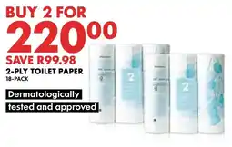 Woolworths 2-ply toilet paper offer