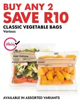 Woolworths Classic Vegetable Bags Vitality offer