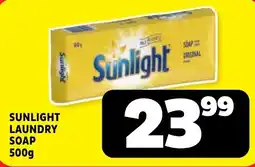 Usave Sunlight Laundry Soap offer