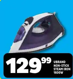 Usave UBRAND NON-STICK STEAM IRON offer