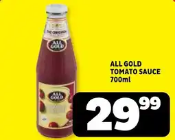 Usave All Gold Tomato Sauce offer