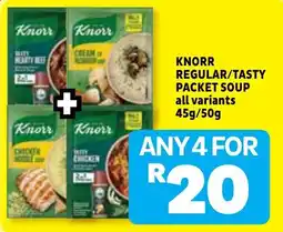 Usave Knorr Regular/Tasty Packet Soup offer