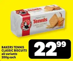 Usave Bakers Tennis Classic Biscuits offer