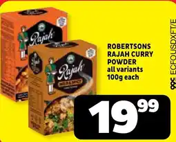 Usave Robertsons Rajah Curry Powder offer