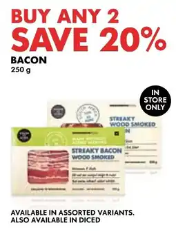Woolworths Streaky Bacon Wood Smoked offer