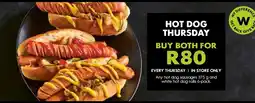 Woolworths Hot Dog Thursday offer