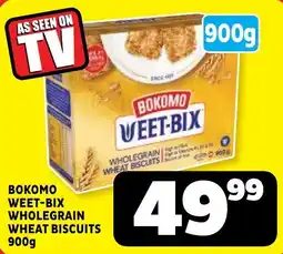 Usave BOKOMO WEET-BIX WHOLEGRAIN WHEAT BISCUITS offer