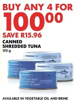 Woolworths CANNED SHREDDED TUNA offer