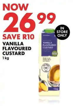 Woolworths Vanilla Flavoured Custard offer