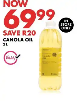 Woolworths Canola Oil offer