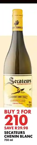 Woolworths Secateurs Chenin Blanc offer