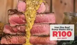Food Lover's Market Man-Size Beef Rump Steaks offer