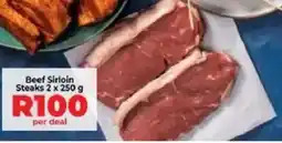 Food Lover's Market Beef Sirloin Steaks offer