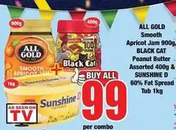 Boxer Cat - smooth apricot jam & peanut butter & fat spread offer