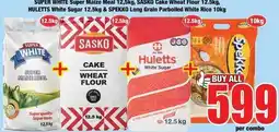 Boxer Sasko - super maize meal, cake wheat flour & long grain parboiled white rice offer