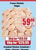 Boxer Frozen - chicken thighs offer