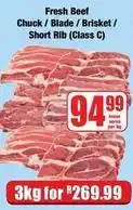 Boxer Fresh beef chuck / blade / brisket / short rib (class c) offer