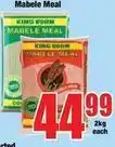 Boxer Mabele meal offer