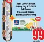Boxer Clover - chicken polony & processed cheese slices offer