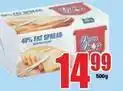 Boxer 40% fat spread offer