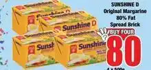 Boxer Original margarine 80% fat spread brick offer