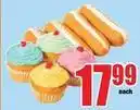 Boxer Cupcakes and hot dog buns offer