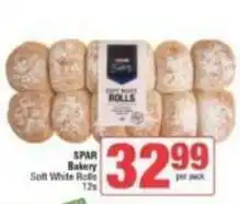 Spar Spar - soft white rolls offer
