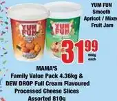 Boxer Mama's - smooth apricot / mixed fruit jam offer