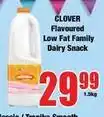 Boxer Clover - flavoured low fat family dairy snack offer