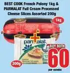 Boxer Parmalat - french polony & full cream processed cheese slices offer