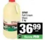 Spar Spar - full cream maasi offer