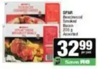 Spar Spar - beechwood smoked bacon offer