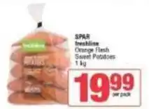 Spar Spar - orange flesh sweet potatoes offer