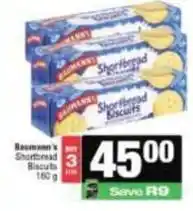 Spar Shortbread biscuits offer